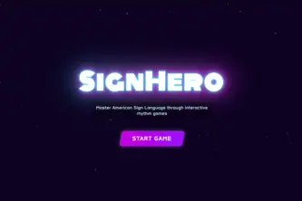 SignHero — original project preview